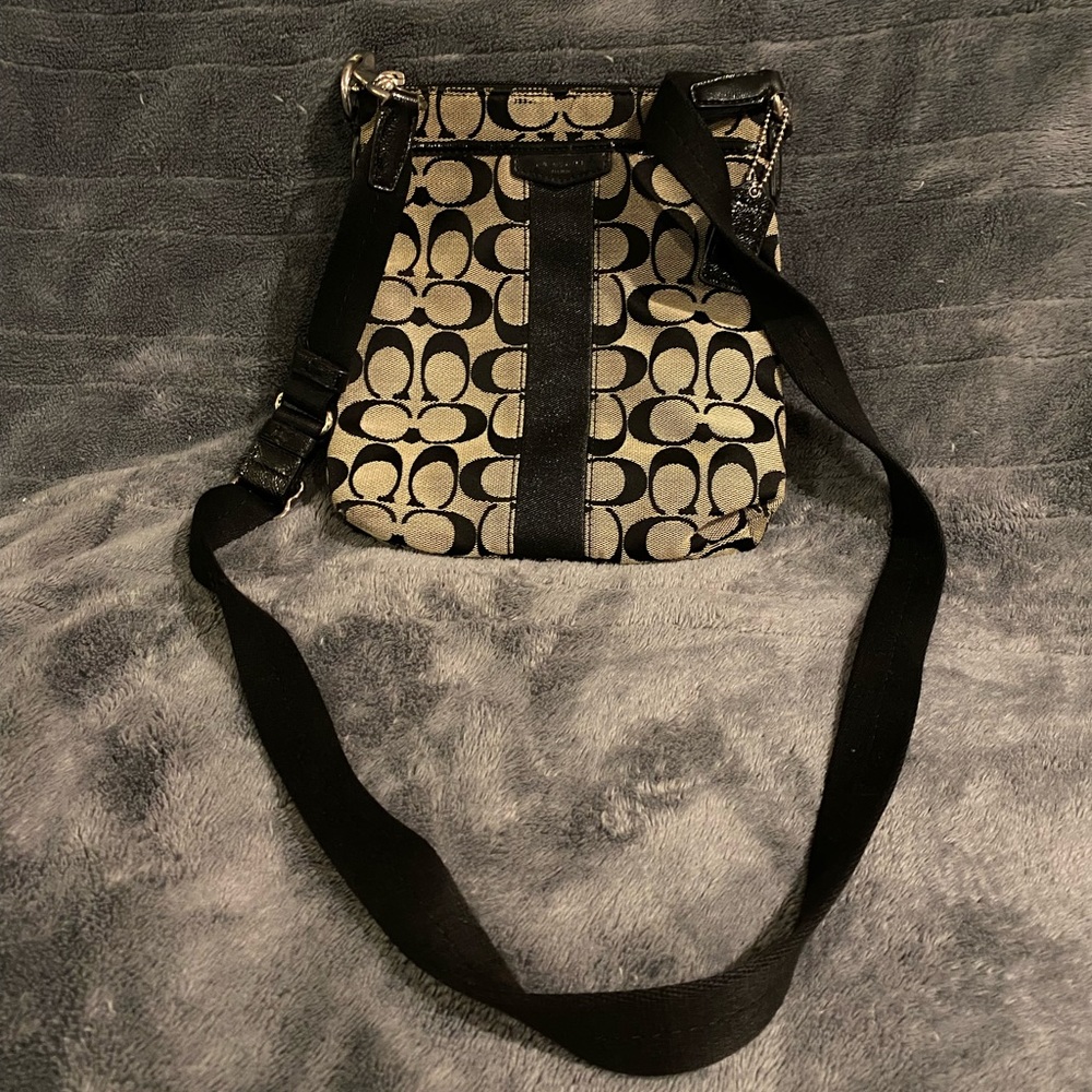 Coach womens cross body purse